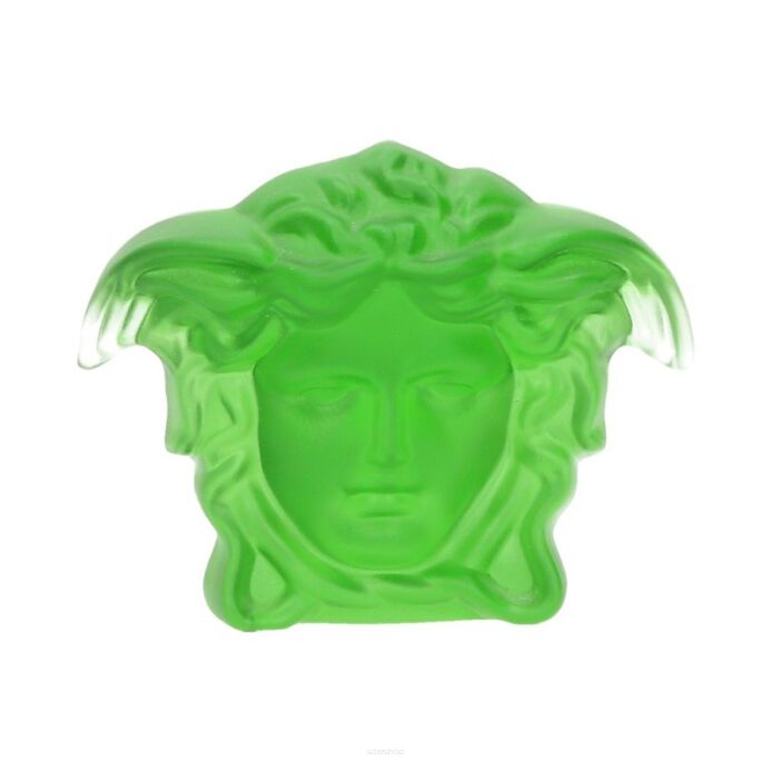 Versace Medusa - przycisk do papieru Zielony